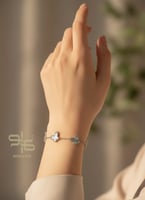 سوارة فان كليف ذهبي، فضي - مستوحاة