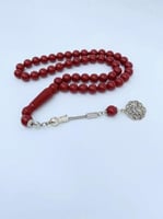 سبحة بكلايت بلون عنابي