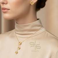 طقم فان كليف سلسال وحلق عدة الوان - مستوحى