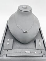 طقم ميسيكا 4 قطع - فضي, ذهبي - مستوحى