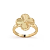 خاتم فان كليف -ذهبي وفضي - مستوحى