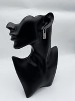 طقم ميسيكا سلسال وحلق حجم كبير - مستوحى