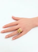 سوارة وخاتم تصميم عصري - مستوحى