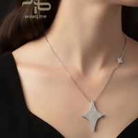 سلسال زركون تصميم الالماس