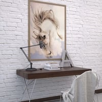 لوحة غيمة لوحة خيل عربي .