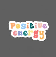 ملصق - positive energy