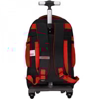 شنطة ترولي 18.5 انش أسود مع مقلمية - سوبرمان