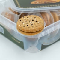 معمول كليجا بحبة البركة والسمسم (بر ) بحشوة التمر...