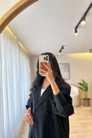 عباية الفخامة كتان