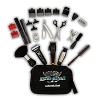 شنطة الحلاقة الذهبيه المطورة