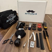 شنطة الحلاقة الذهبيه المطورة