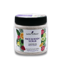 مقشر الوجه والجسم بزيت الخروع ورائحه الفواكه من جا...