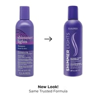 شامبو شيمر لايتس البنفسجي من كلايرول 473 مل