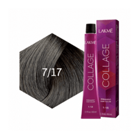 صبغة شعر كولاج من لاكمي - اشقر متوسط رمادي - 7/17