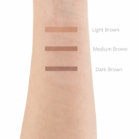 قلم الحواجب الثنائي من ريفلوشن - بني غامق