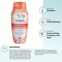 غسول يومي للمنطقة الحساسة برائحة زهرة الخوخ من فاج...