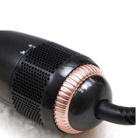 استشوار ومجفف الشعر 2 في 1 من جوي - لون اسود