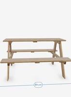 طاولة خشبية للاطفال