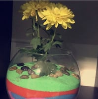 رمل ملون جاف ٣كيلو