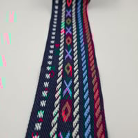 كلف سدو بدوية بتدرجات الازرق عرض 5 سم