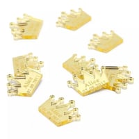 اكريلك 12 قطعه على شكل تاج 3.5 cm× 2.5 cm