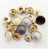 زراير طقطق معدن 8 قطع