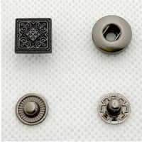 زراير طقطق معدن 8 قطع