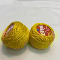 خيوط قطن برليه دجه الوان