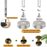 كبسون معدني كبس ريبيت مع قالب للكبس