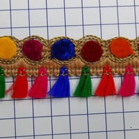 كلف شعبي ملون