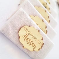 اكريلك على شكل لوقو لاصق 12 قطعه4 cm× 3 cm