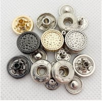 زراير طقطق معدن 8 قطع