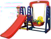 طقم زحليقة مرجيحة وكرة سلة