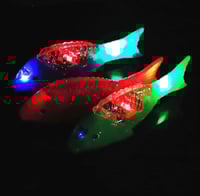 متعة محاكاة السمكة التعليمية المضيئة المتحركة للطف...