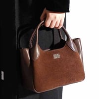 شنطة بهيرة جلد طبيعي حجم وسط