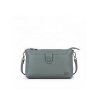 شنطه جلد طبيعي حجم وسط