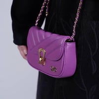 شنطة بهيرة ميني جلد طبيعي