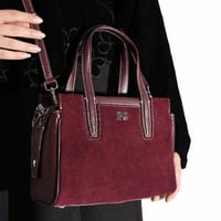 شنطة بهيرة جلد طبيعي حجم وسط