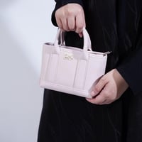 شنطة بهيرة ميني بيبي بنك جلد طبيعي