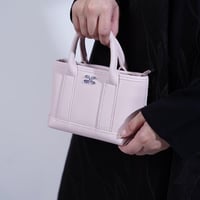 شنطة بهيرة ميني بيبي بنك جلد طبيعي