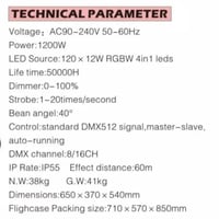 سيتي كلر اضاءة 120 لمبة City Color Lighting 120 Bu...