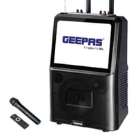 سماعة صوت جيباس قابل للشحن مع شاشة 14 بوصة LED أسو...