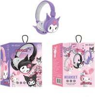 سماعة بلوتوث كيرومي بنفسجي Kiromi Bluetooth Headse...