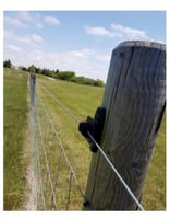 قواعد تثبيت السياج الكهربائي 10 قطع