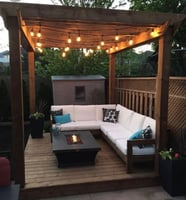 عقد إنارة الحدائق : الطول 18 متر + 30 مصباح . (إنا...