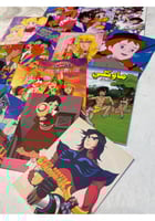 old cartoon photocard