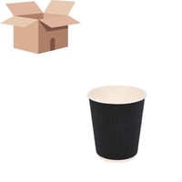 كرتون اكواب 500 كوب ورقي مموج بدون غطاء 12 اونص (...