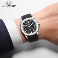 ساعه رجالي ربر لويس مارتن بألوان متعددة