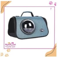 حامل قطة بتصميم كبسولة فضاء