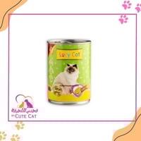أكل رطب قطط تونا 375 جرام من لوسي كات